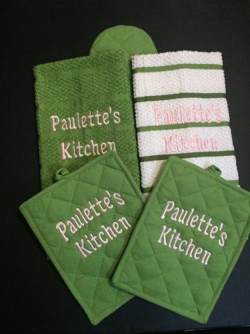 5 Piece Kitchen Set with Design 